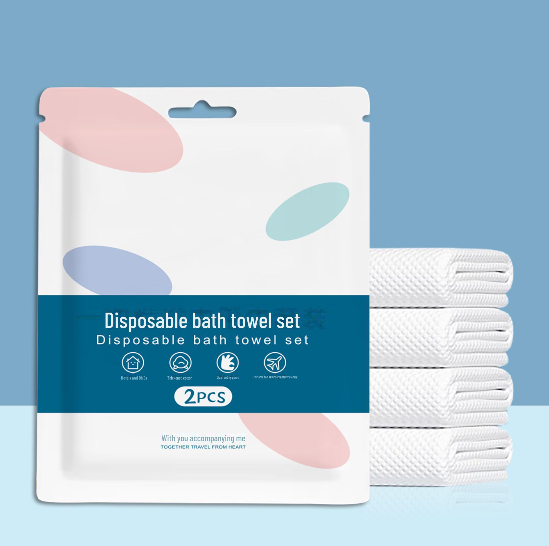 

Одноразовые сжатые банные полотенца в индивидуальной упаковке: Больше, толще, идеально подходит для путешествий, командировок и умывания лица. As shown