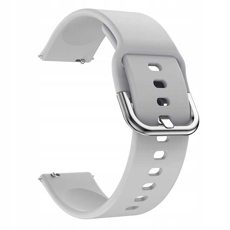 Sc Silicone Band 22Mm Gray