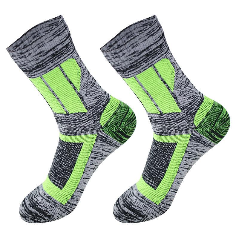Waterproof Breathable Winter Sports Socks for Mountaineering, Cycling, Fishing & Skiing - Double Layer, Thickened & Warm
