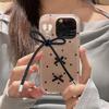 Fashioanble Bowknot Keyring Keychain Alloy Bag Ornamen Versatile Phone Pendant Accessory for Various Occasion