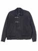 American Retro Suede Short Jacket for Men – Trendy Autumn/Winter Lapel Outerwear