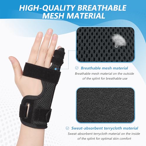 Removable aluminum strip support finger brace trigger tail finger splint tendon sheath little finger support protective splint