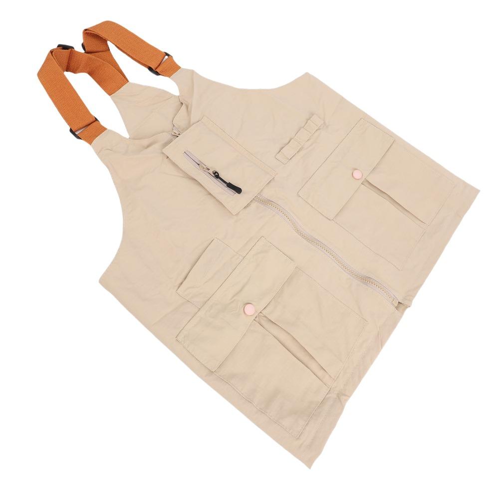 Polyester Vest Shoulder Bag 2-in-1 Convertible Crossbody Vest Bag Utility Vest Backpack Hiking