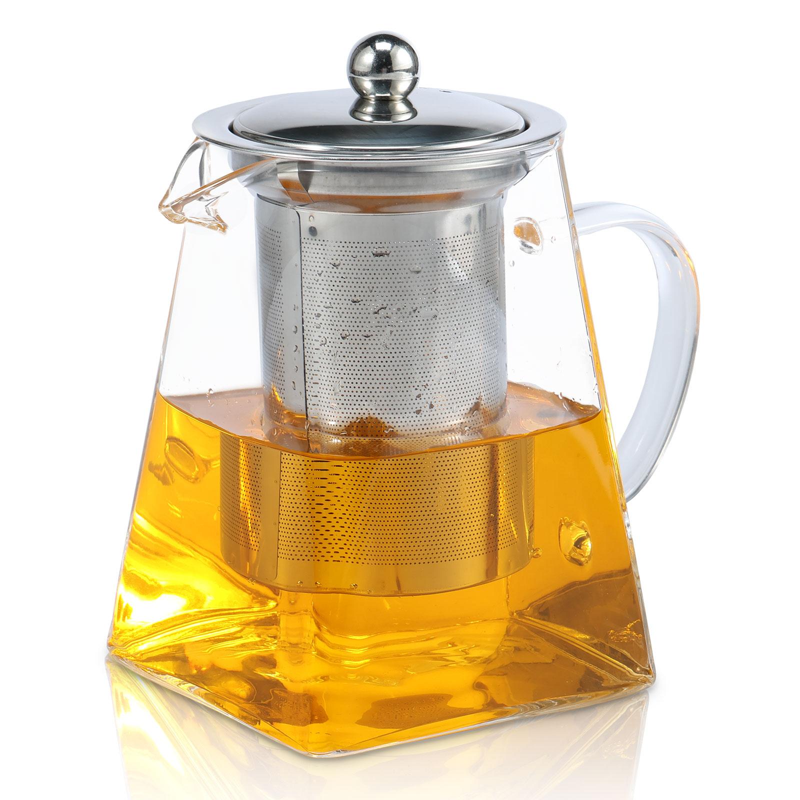 

Стеклянный чайник с фильтром из нержавеющей стали 750/1000 мл квадратный чайник с ручкой стеклянный чайник термостойкий пуэр улун по