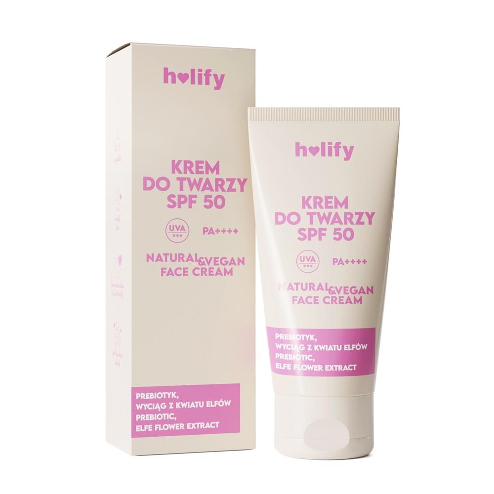 Holify Prebiotic Face Cream SPF50, 50ml