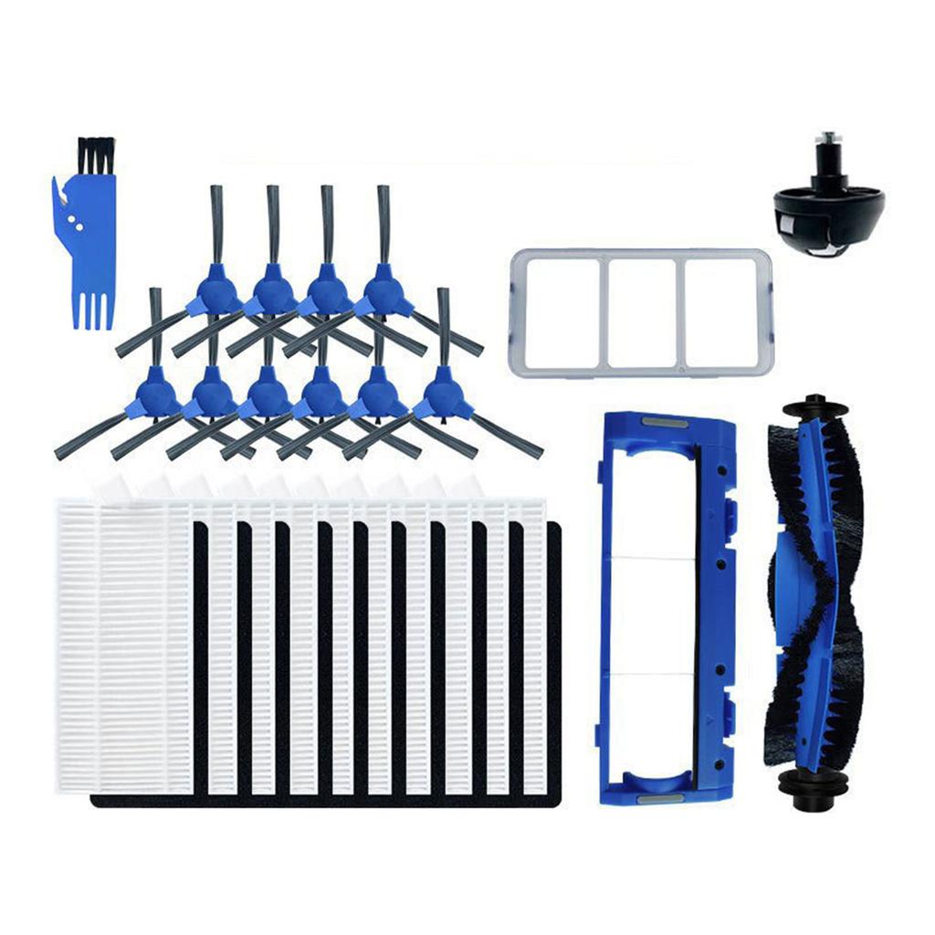 Replacement Parts for Robovac 11S/30/12/25C/15C/35C/15T/30C Main Roller Brush Filter Main Brush Cover Caster Wheel