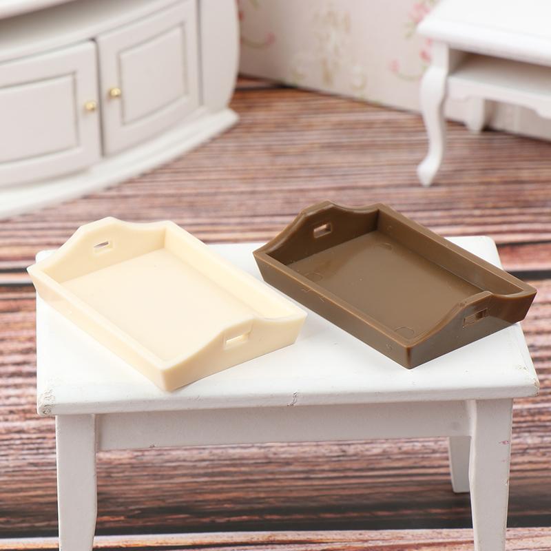 1/12 Dollhouse Fruit Food Tray Toys Dollhouse Mini Decorations Accessories