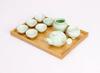 Ansimple Bamboo Tray, Tea and Cafe Tray, Small, Medium, and Large Sizes Available, Square, Tabletop, Japanese Style, Simple, Natural (41 X 29 X 2.4