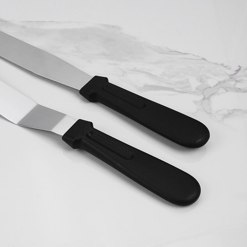 Plastic Handle Stainless Steel Spatula Cake Cutter & Pizza Shovel
