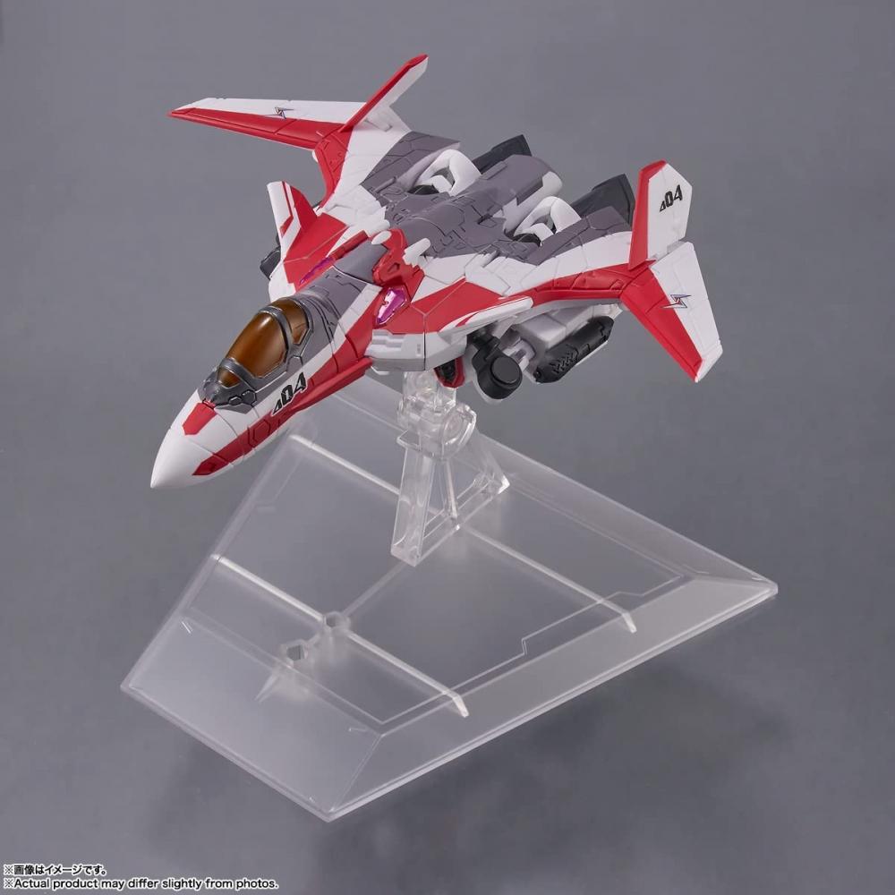 TINY SESSION Macross Delta VF-31C Siegfried (Mirage Farina Genus Machine) with Makina Nakajima Approx. 100mm PVC & ABS Painted Movable Figure