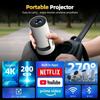 HY300 Ultra-Portable Android Projector H713: High-Definition Home & Outdoor Use