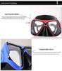 Large Frame Myopia Diving Mask with Tempered Glass and Liquid Silicone
