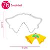 Stainless Steel Christmas Tree Cookie & Cake Cutter Mold Set