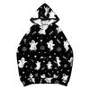Women's Halloween Print Hoodie Pullover for Casual Everyday Wear