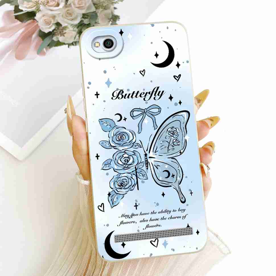 For Xiaomi Redmi 5A Case Fashion Cartoon Print Soft Silicone Cover For Redmi 5A MCG3B MCI3B Phone Protective Cases