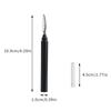 Black Eyelash Clip Comb With Cover Eyelash Separator Eye Lifting Curl Metal Brush Mini Eyebrow Comb Beauty Makeup Tool