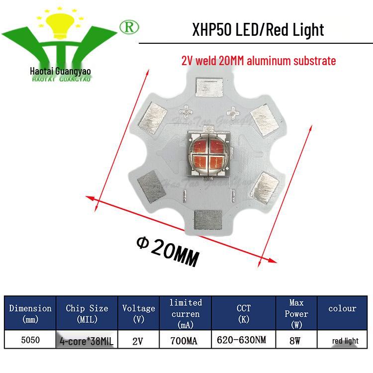 Imitation CREE XHP50 2nd Gen 5050 LED Chip 20W High Power LED Surface Mount Light Source