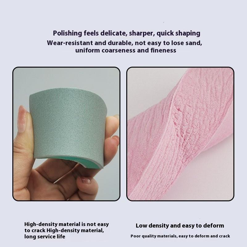 Fish Tank Dirt Removal Magic Polishing Board, Double-Sided Green Polishing Stick, Cultural Play Walnut Polishing Block