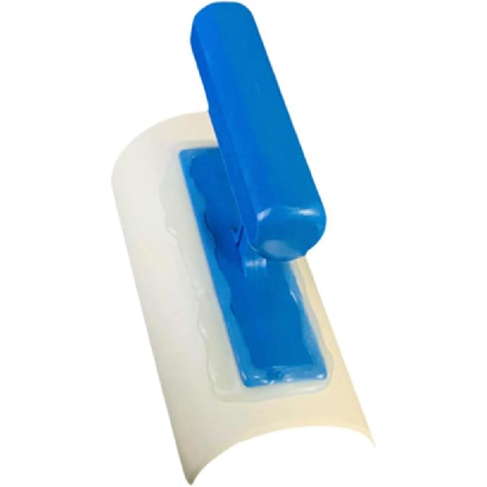 Finishing Trowel,Concrete Tools Tile Float Tiling Tool Hand Tool Masonry Trowel Plastering Tool for Concrete Pool Coatings, M