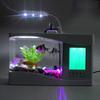Multifunkční USB ekologická lampa pro stolní akvárium s kalendářem pro kancelářské potřeby