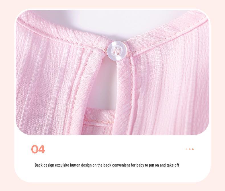 European and American Style Summer Floral Dresses for Girls