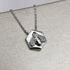 Latest Hot Brand Classic Women's Necklace Luxury Jewelry For Women Bee Shape Designer Pendant Pure 925 Sliver Chain Necklaces