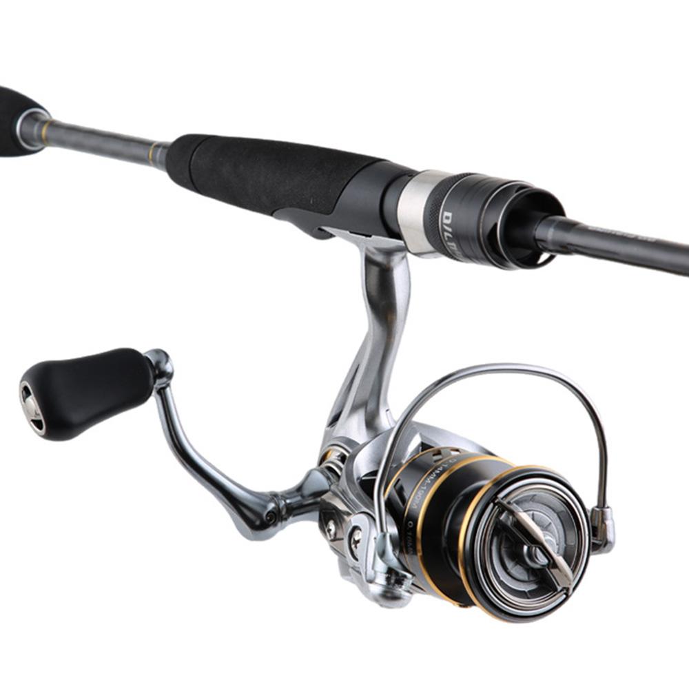 5+1BB Spinnrolle 5.2:1 Angelrolle mit Metallspule, austauschbarem linken und rechten Griff.