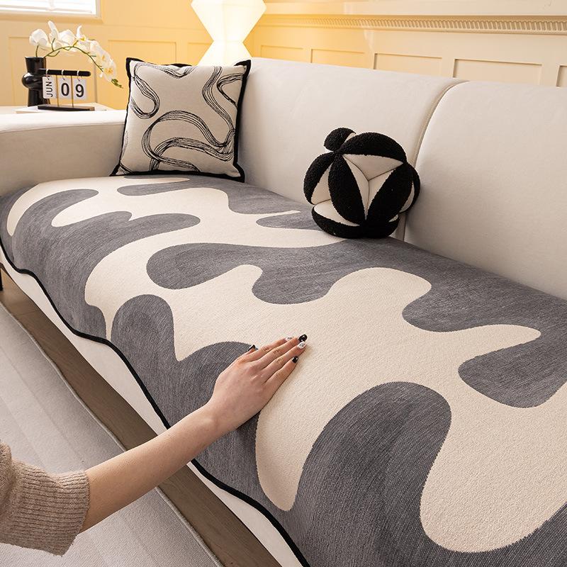 French Premium Special-Shaped Sofa Cushion, Universal Non-Slip Sofa Seat Cushion In All Seasons,  New Sofa Cover Cover Cloth
