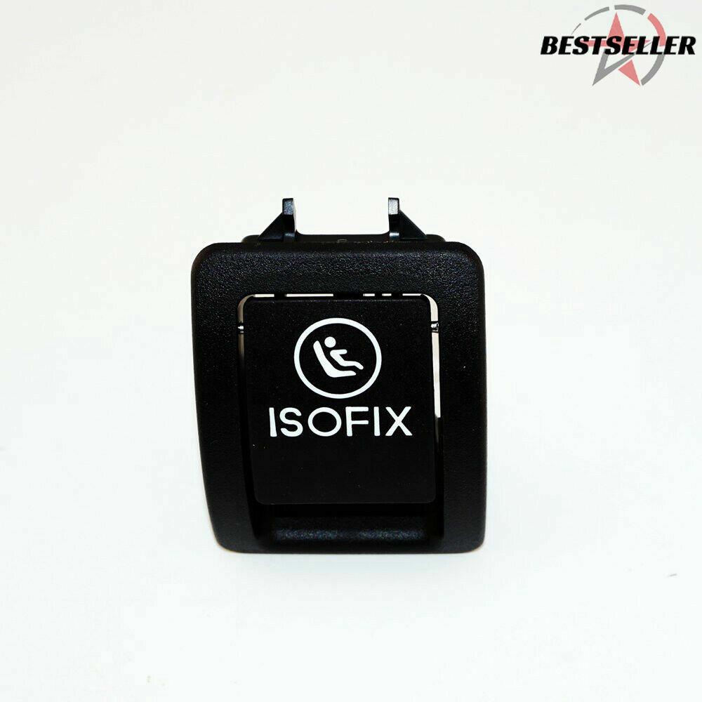 Black ISOFIX Switch Cover 2059200513 For Mercedes W205 C300 C350 C200 C180 15-16