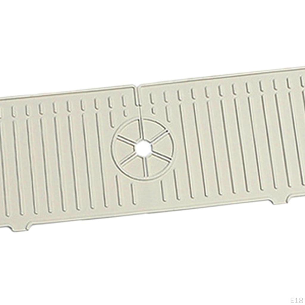 Kitchen Sink Faucet Soap Holder Drying Mat Combo