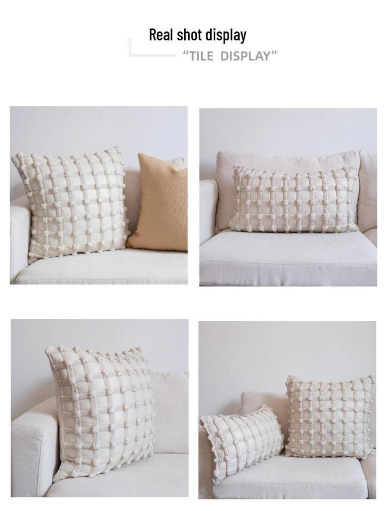 Creative 3D Bubble Pillowcase - Stylish & Versatile Cushion Cover for Living Room Sofa