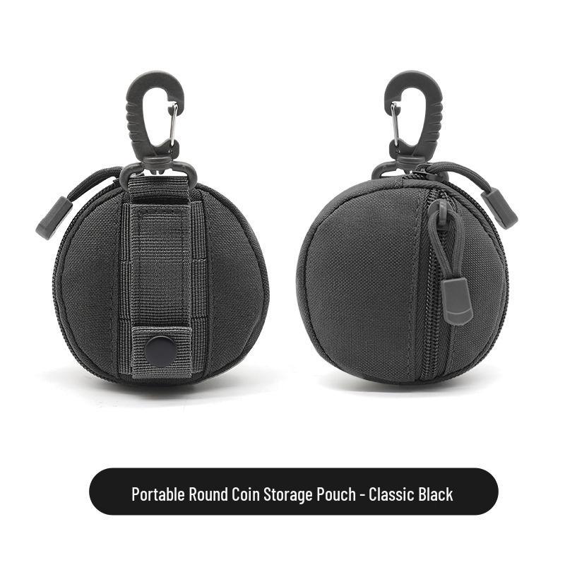 Multifunctional Outdoor Tactical Zipper Earphone and Coin Purse