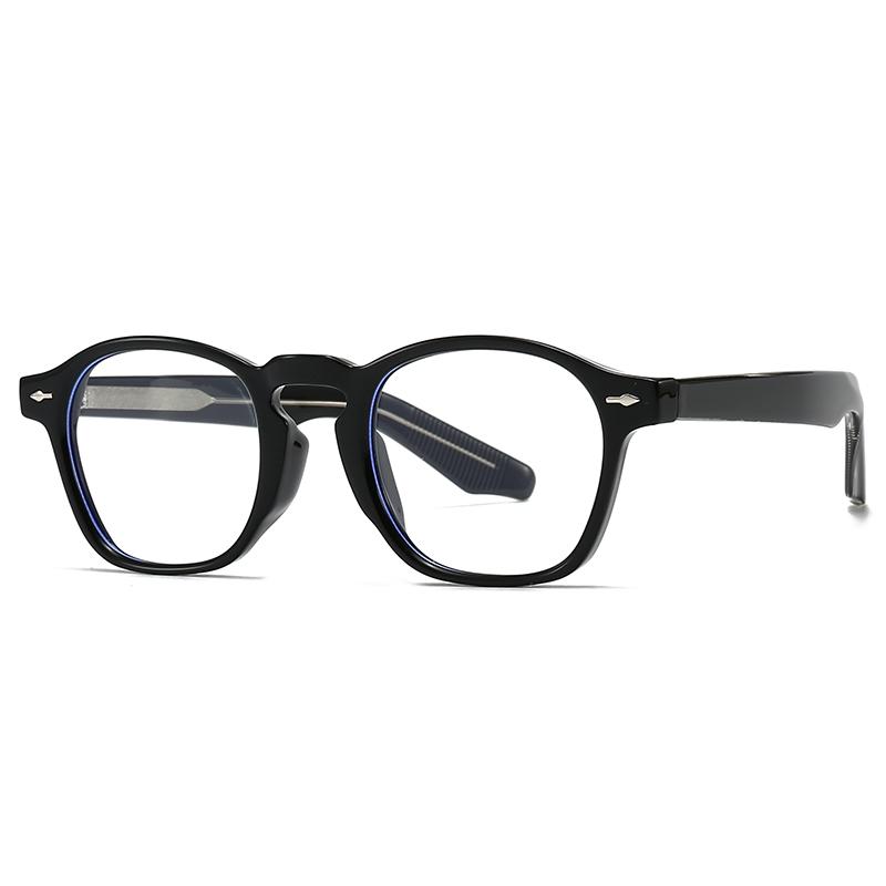 European And American  Trendy Street Style Retro Artistic Acrylic Insert Sunglasses Modern Charm Ins Sunglasses 28058