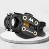 Aluminum Alloy Bicycle Stem Shock Absorption Mountain Bike Stem Riser Handlebar Stem for Most Bicycle/Road Bike/MTB/BMX Cycling