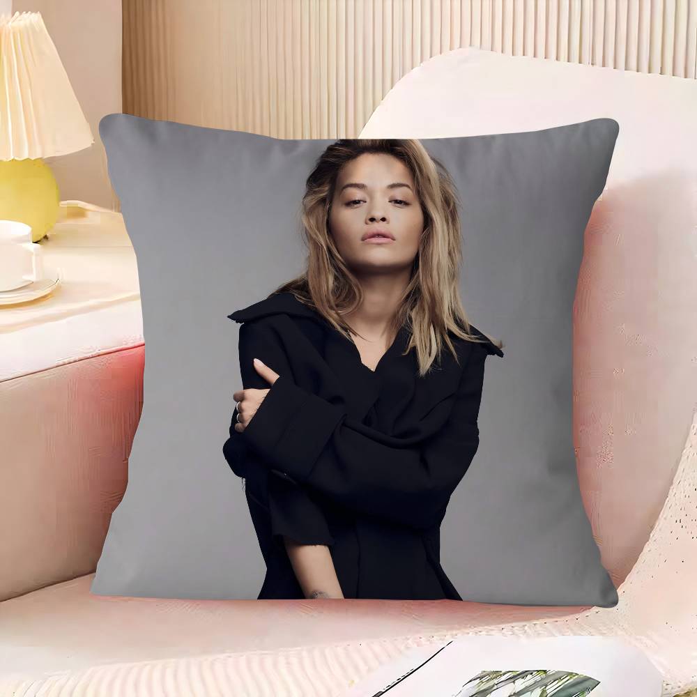 R-Rita O-Ora Pillowcase Toon Gift Cushion Cover Bedroom Home Sofa Chair Seat Decor Pillow Case