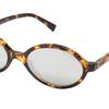 MIU MIU Regard Letter Logo Oval Sunglasses Women Sunglasses Tortoiseshell SMU04Z