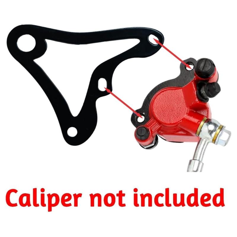 Aluminum Caliper Bracket Brake Caliper Bracket Converting Mini Bikes to Hydraulic Braking System Without Modification