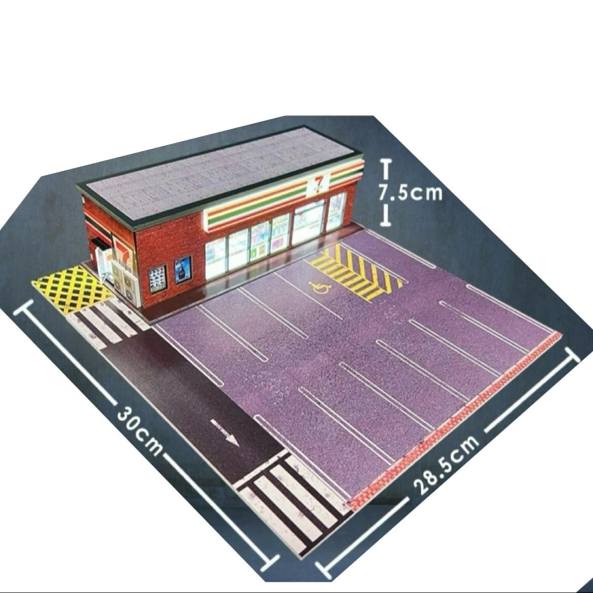 

Convenience Store CY88101 Model Diorama Garage Mini Car 1/64 C-youth etc. [Item]