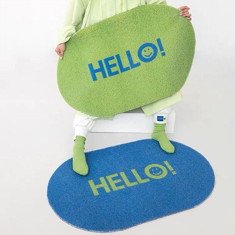 Cross-ins Anti-Slip Dirt-Resistant Cuttable Coil Door Mat for Entryway & Bedroom