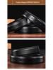 Men's Genuine Perforated Leather Belt Strap, Needle Buckle, 3.2 Cowhide, No Buckle Included, 3.0 Width.