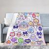 Cartoon Tamagotchis Fleece Blankets Custom Throw Blankets for Home 150*125cm Quilt