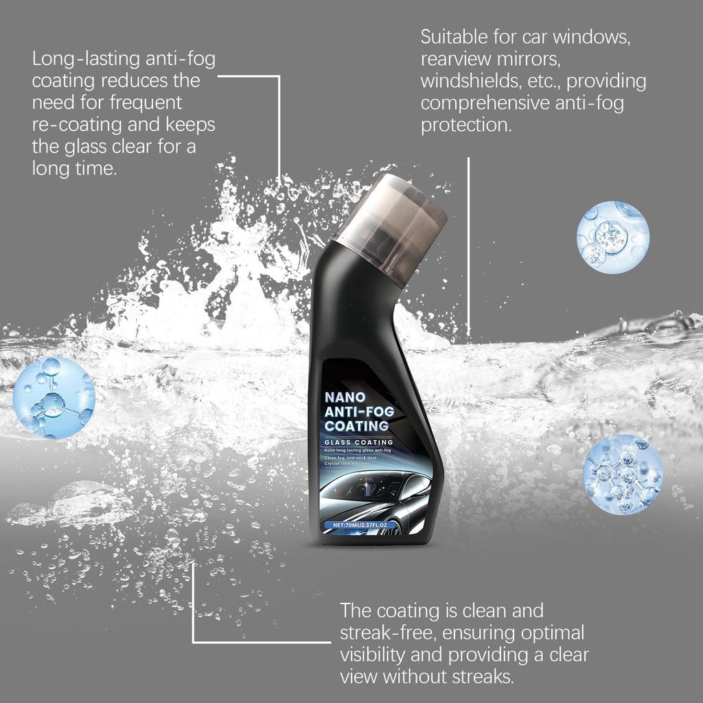 Car Windshield Coating Agent Windshield Stain Removal And Rainproof Cleaning Car Coating Agent 70ml