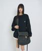 LMR Hairy Heart Embroidered Pullover Knit Black
