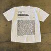 Make Money for Charity 260G Heavy Weight Pure Cotton! English Letters Fashion Brand Short Sleeve T-shirt Black and White Base Loose