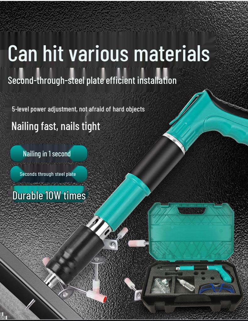 Nail Gun Stud Driver for Hydro-Electric & Air Conditioning Installation