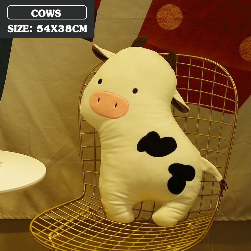 

Non-Toxic New Animal Crocodile Cat Plush Toy Chicken Long Neck Goose Lifelike Animal Piggy Cattle Stuffed Doll Toys For Kids Birthday Gift