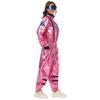 Trendiger Pink Glänzender Astronaut Halloween Jumpsuit - Must-Have Kostüm