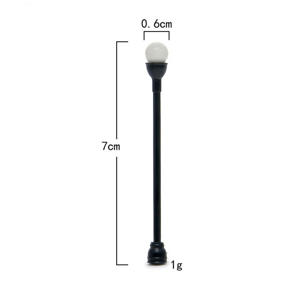 Retro Mini Street Lamp Miniature Garden Ornament Streetlight Figurines Fairy Garden Decoration Resin Craft Micro Landscaping