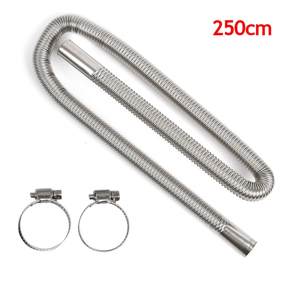 60 cm 100 120 150 200 cm 250 cm 300 cm Luft Diesel Standheizung Auspuffrohr Gasentlüftungsschlauch Edelstahl Auto LKW