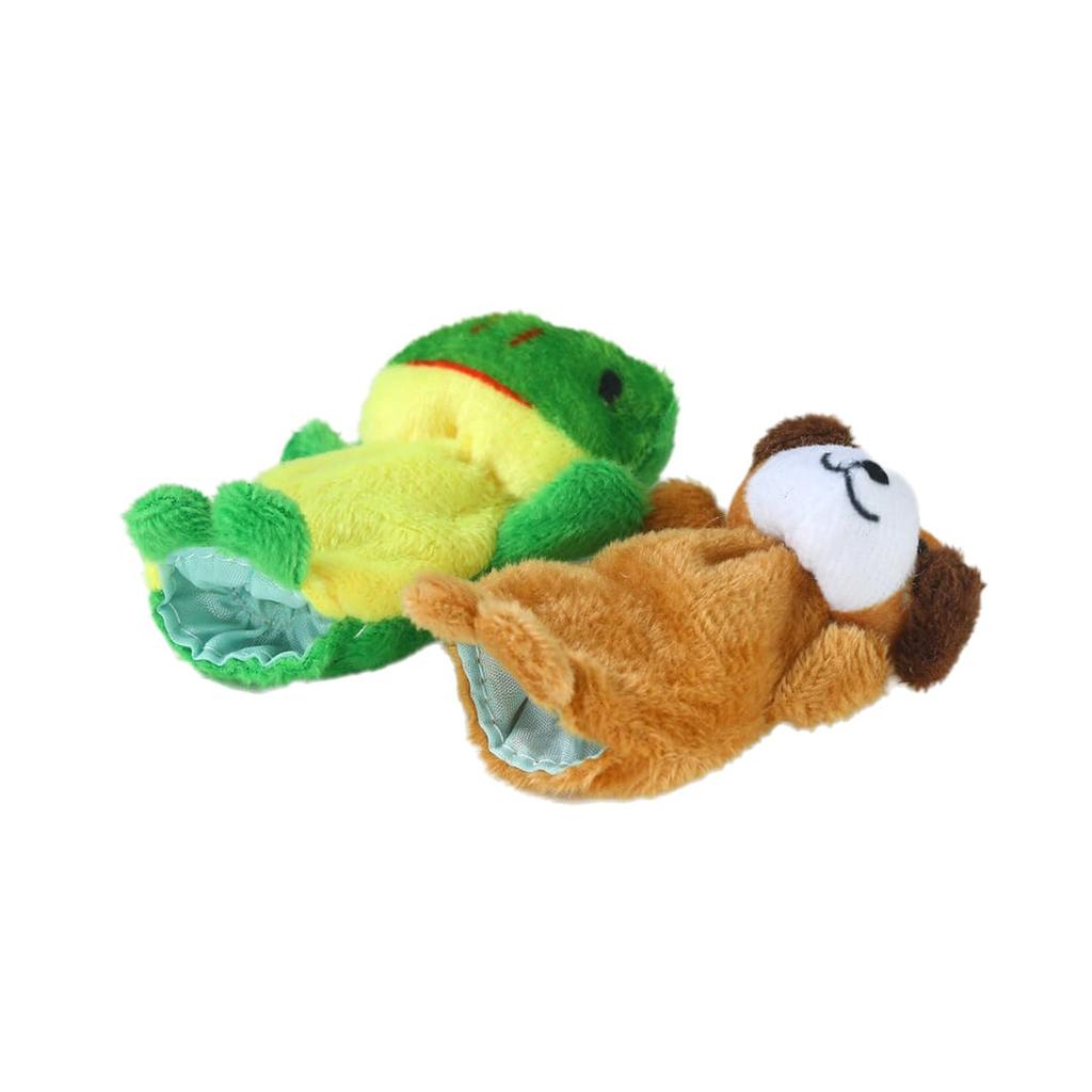 Zepden Tierpuppen-Set, Fingerpuppen, Tier-Fingerpuppen, Pädagogische Fingerpuppen, Stoff-Fingerpuppen, Fördert die Fantasie, Babyparty